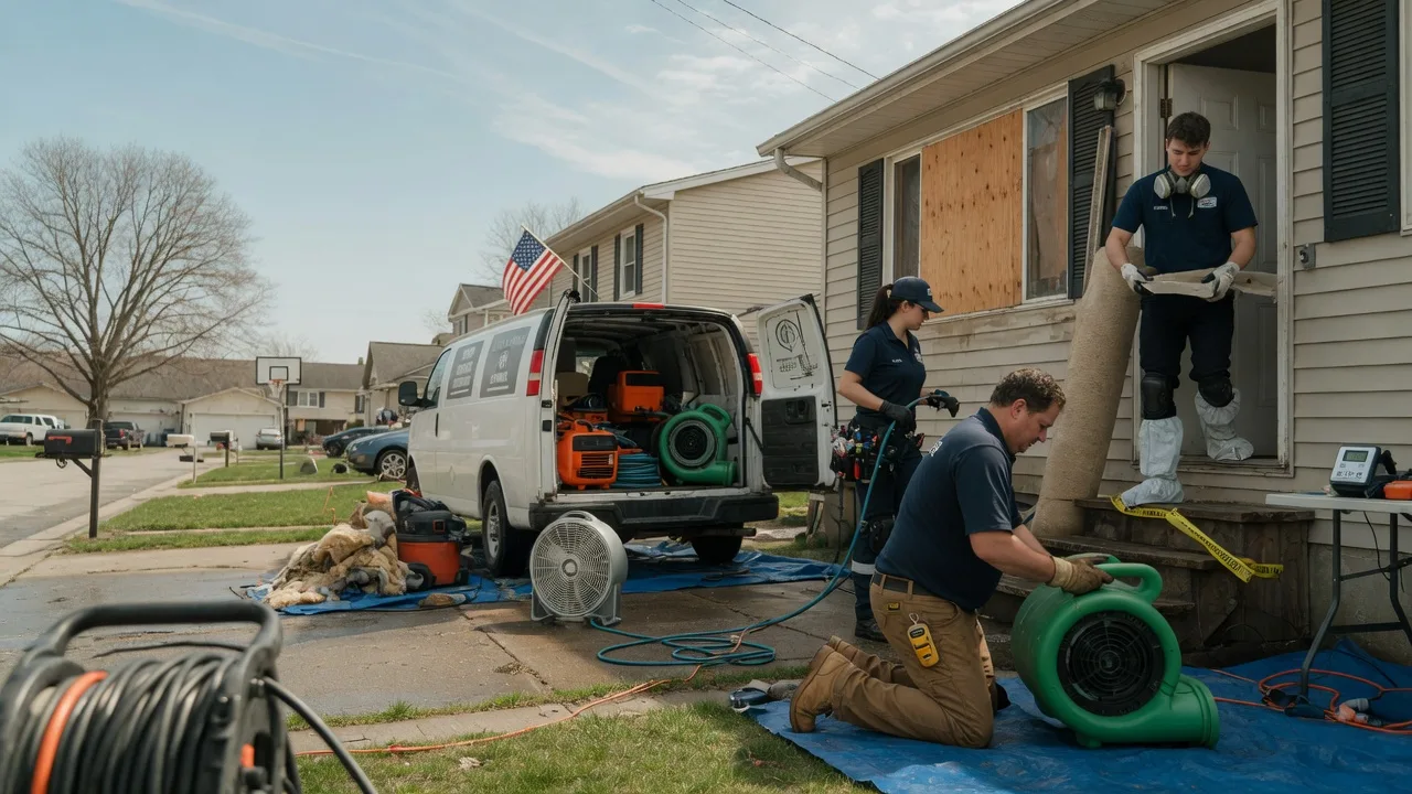 Water Damage Restoration in Calhoun, IL near me